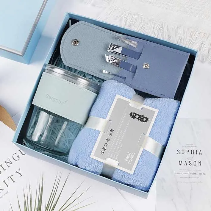 صندوق هدايا عيد ميلاد-Custom Logo Happy Birthday Gift Box