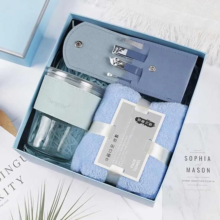 صندوق هدايا عيد ميلاد-Custom Logo Happy Birthday Gift Box