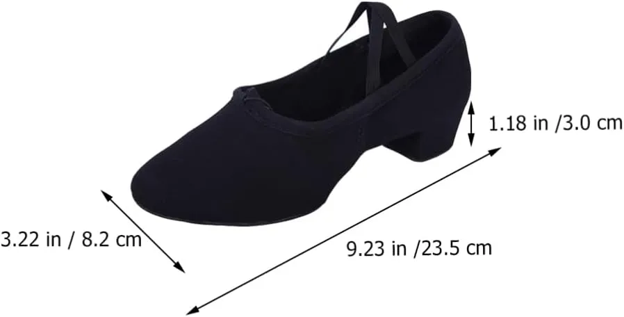 1 Pair Women's Dance Shoes Ballet Low Heels Yoga Ballet Shoes for Women Girls