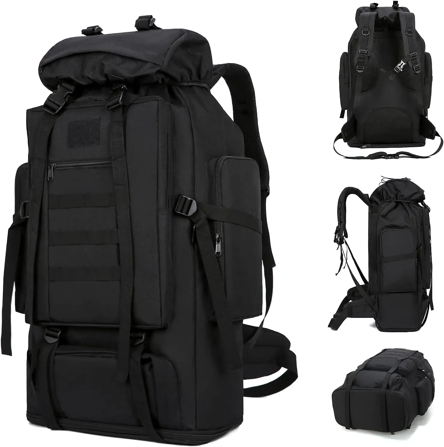 100L Camping Hiking Military Tactical Backpack Outdoor Climbing Sport Bags for Camping,Backpacking