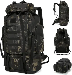 100L Camping Hiking Military Tactical Backpack Outdoor Climbing Sport Bags for Camping,Backpacking