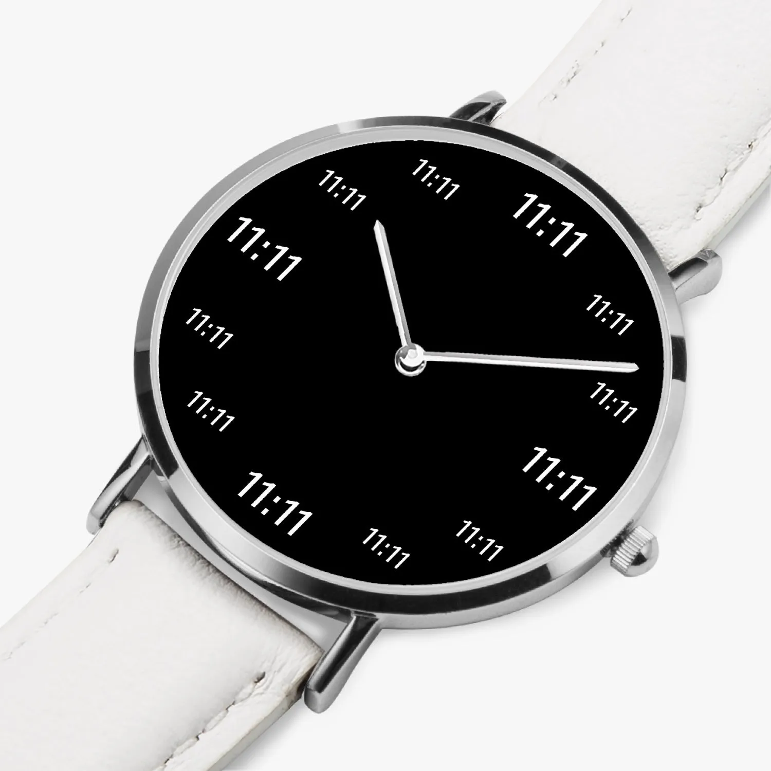 11:11 Eleven Eleven Magic Number Thin Quartz Watch