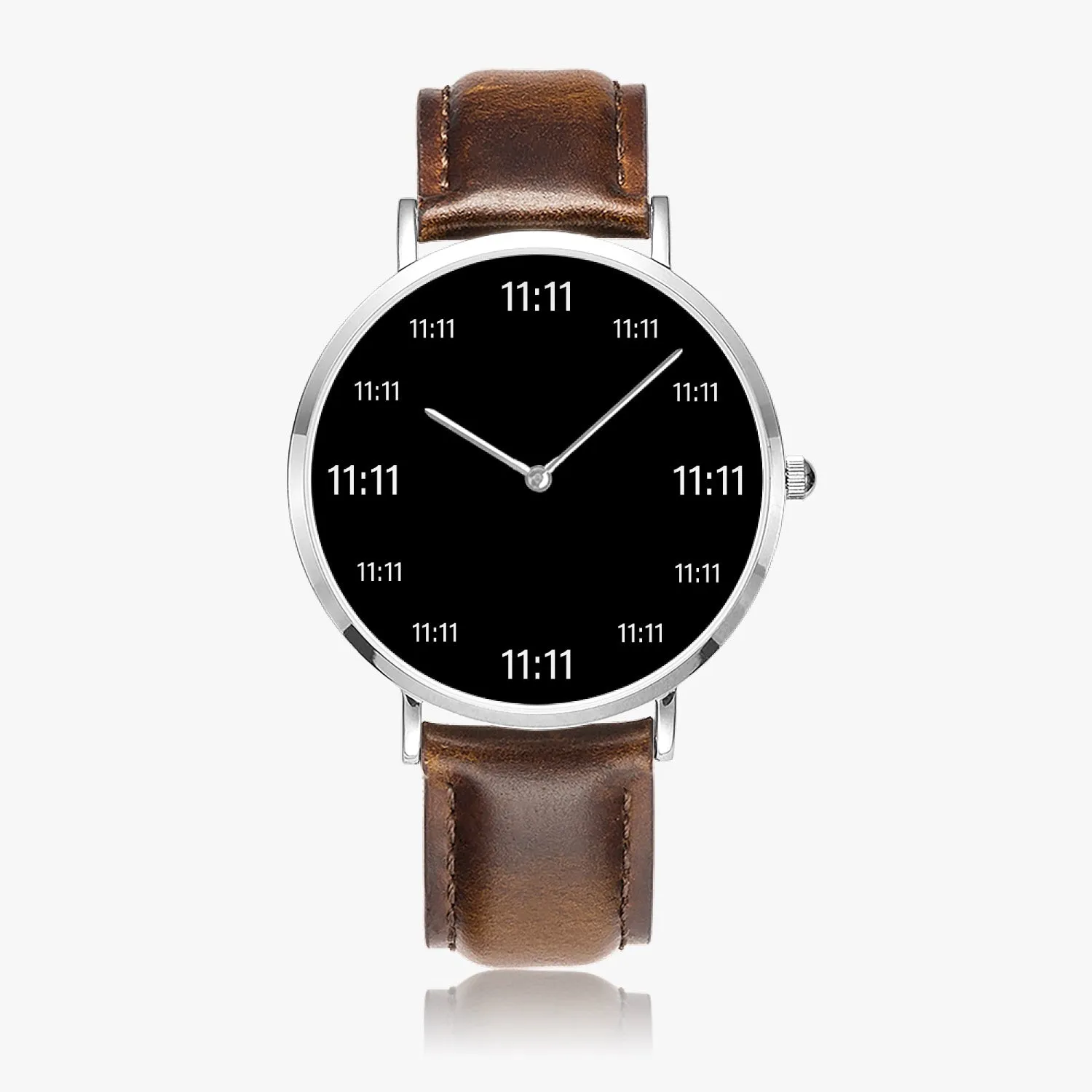 11:11 Eleven Eleven Magic Number Thin Quartz Watch