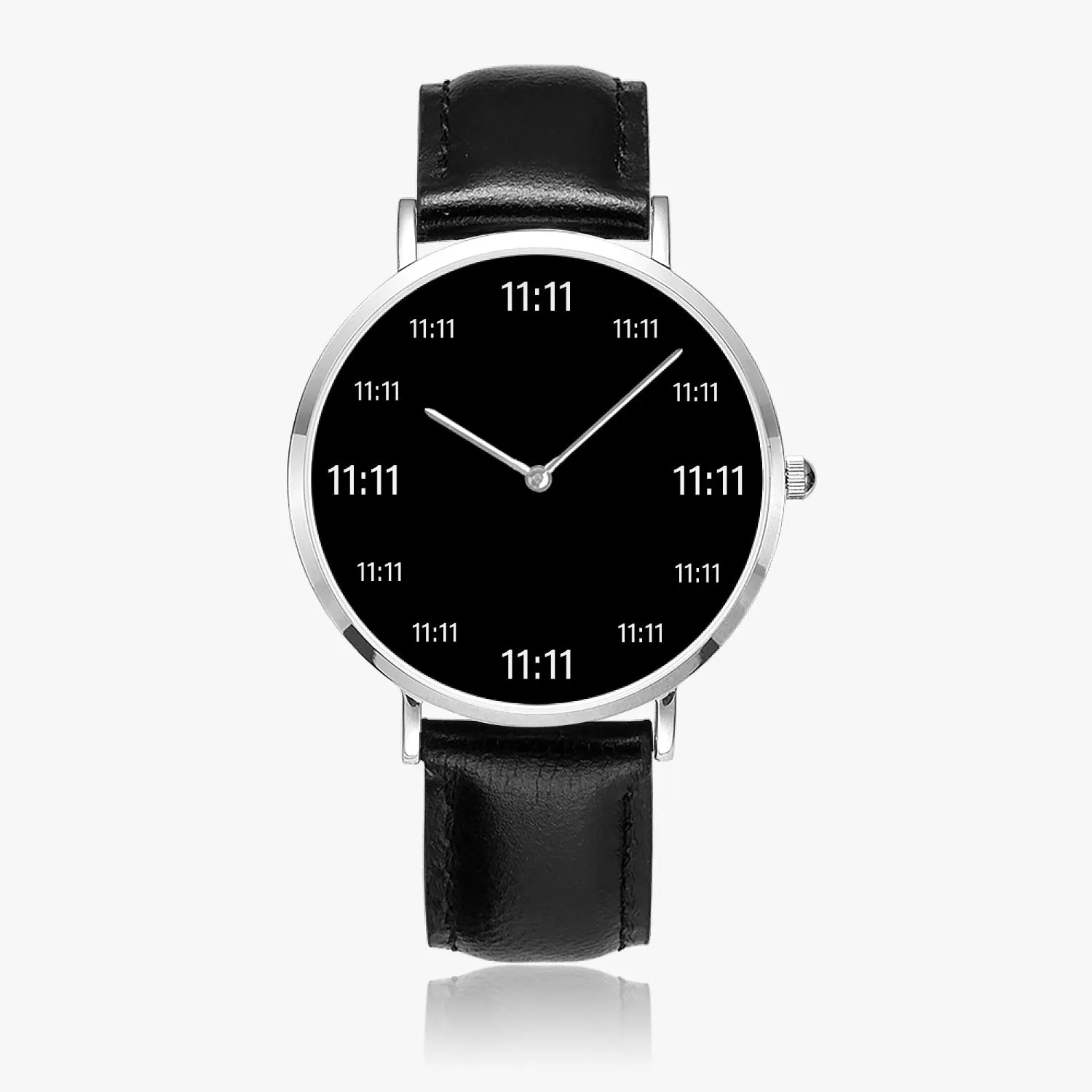 11:11 Eleven Eleven Magic Number Thin Quartz Watch