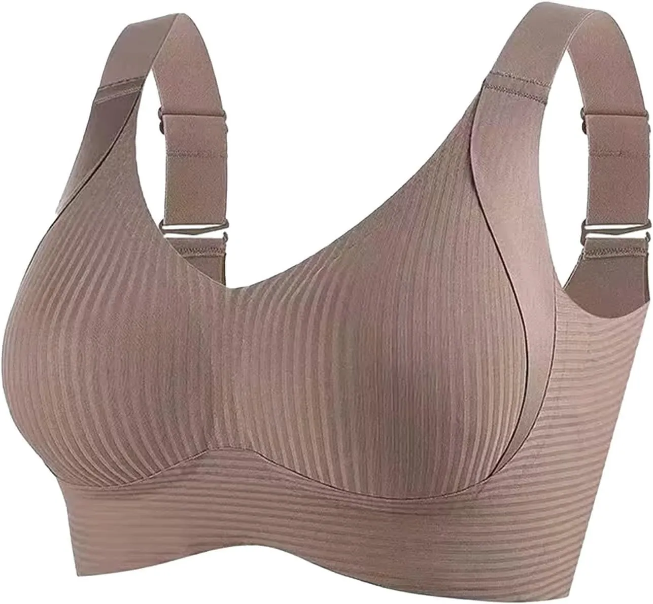 3 Pack Sports Bras for Women High Support Workout Bras Full Coverage No Underwire Bra Plus Size Push Up Everyday Bra