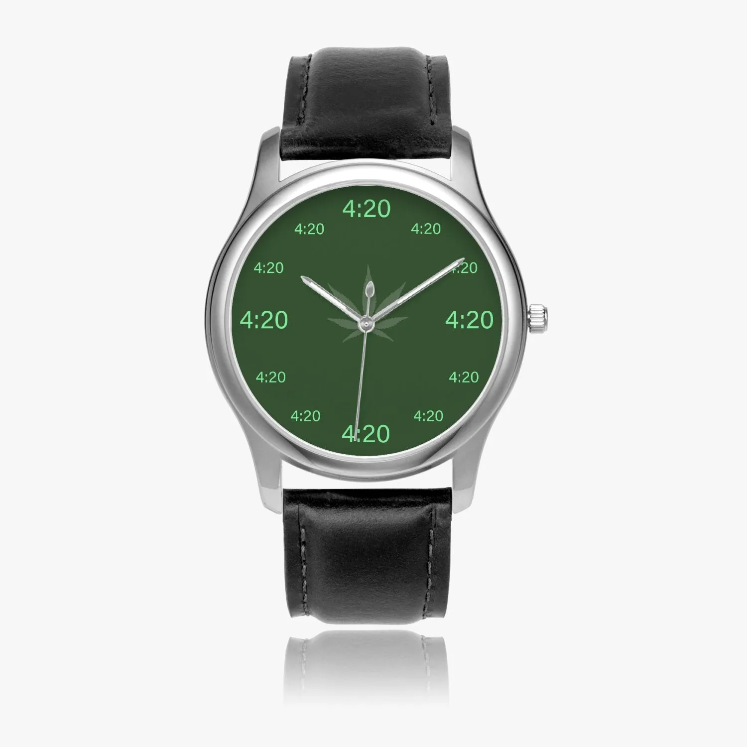 420 Code Green Smoking Hot Quartz Watch