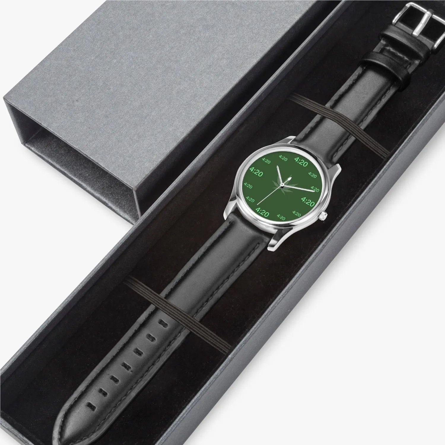 420 Code Green Smoking Hot Quartz Watch