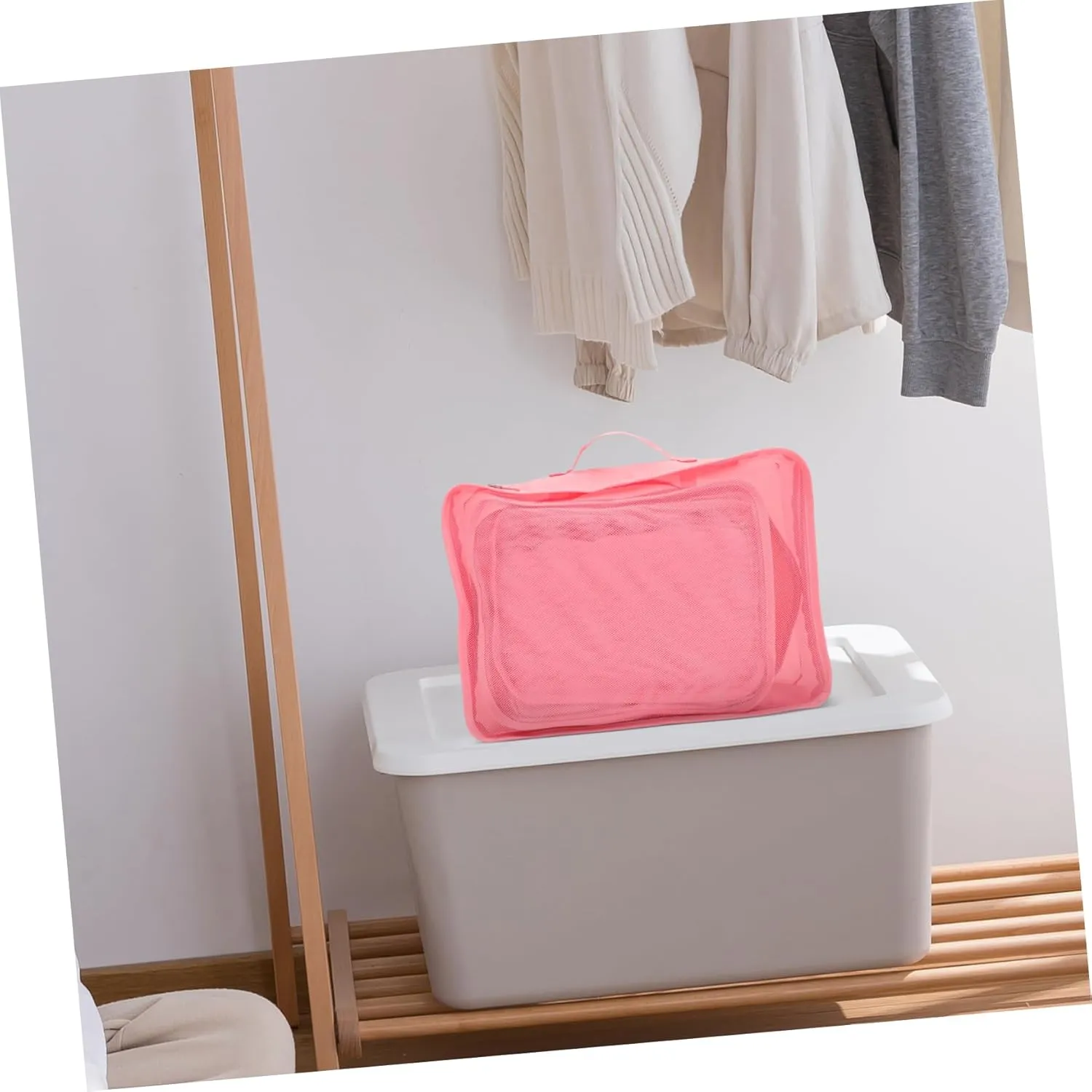 7pcs Travel Packing Cubes Set Travel Accessories Pouches for Luggage Organizer Compact Storage Bags for Clothes and Toiletries Travel Packing Organizers for Suitcase