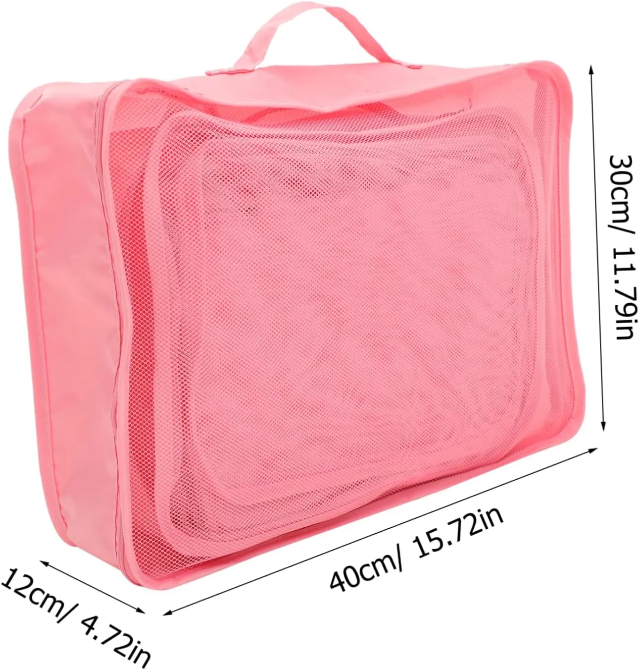 7pcs Travel Packing Cubes Set Travel Accessories Pouches for Luggage Organizer Compact Storage Bags for Clothes and Toiletries Travel Packing Organizers for Suitcase