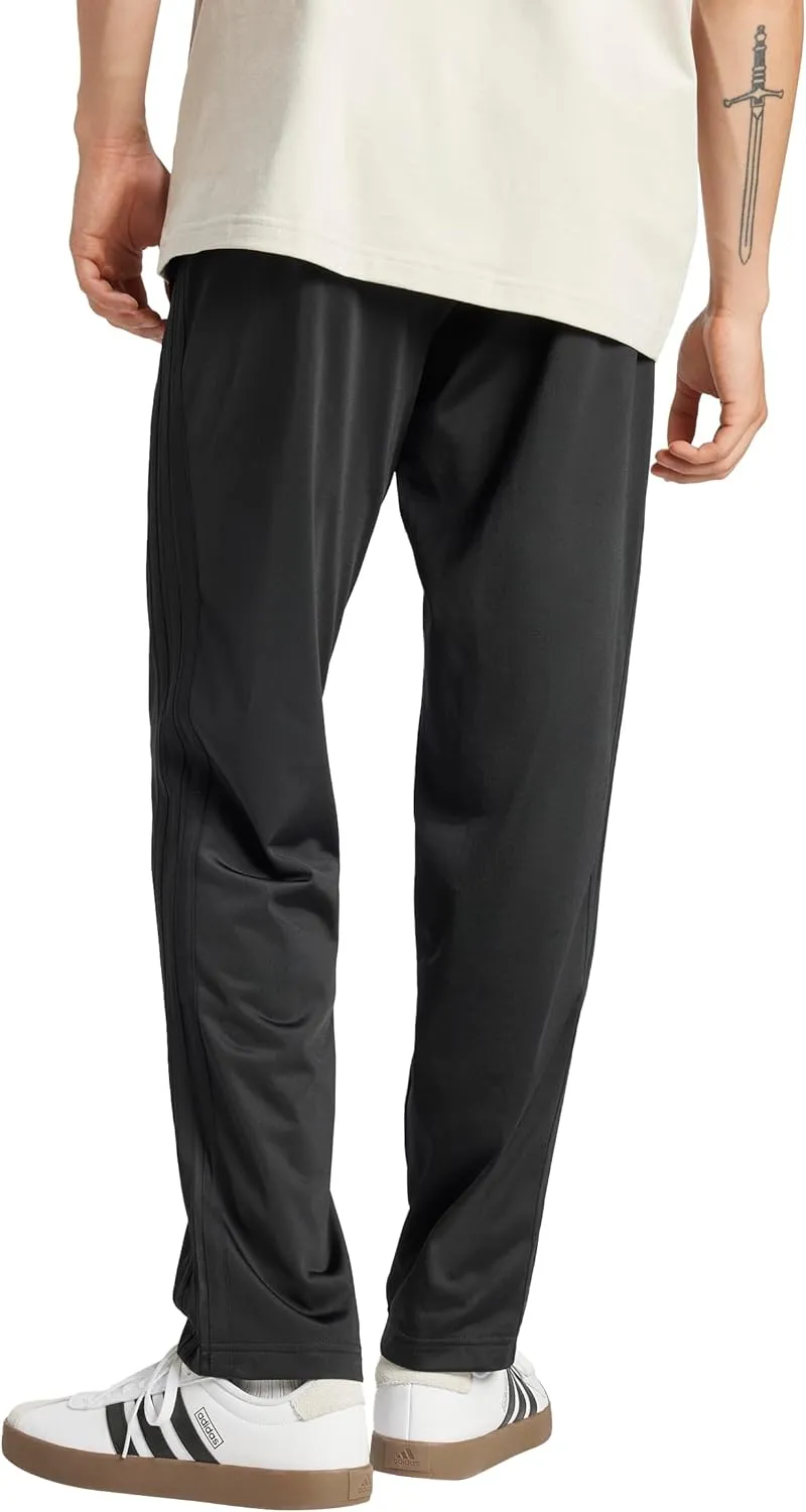adidas Men's 3-Stripes Tricot Opem Hem Track Pants