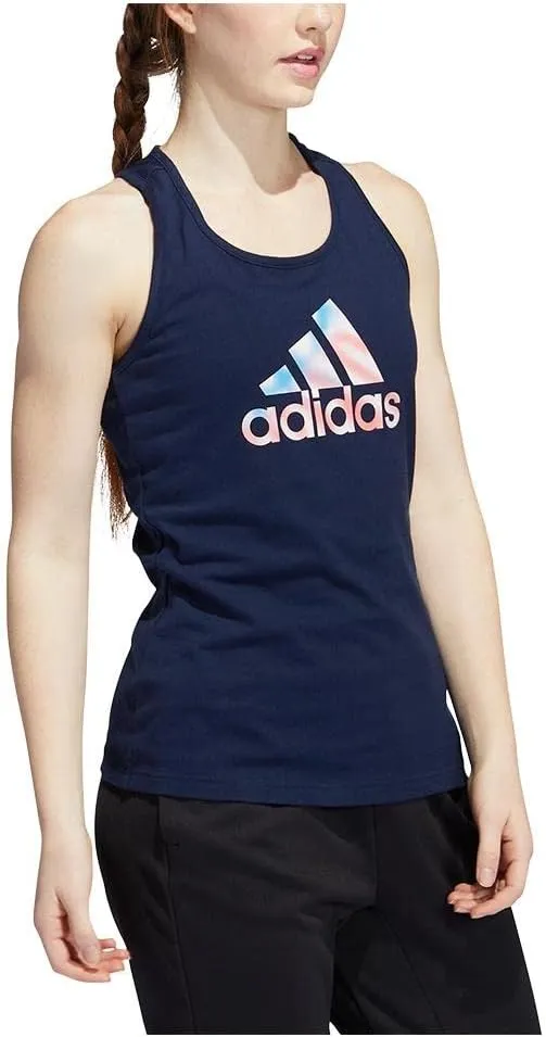 adidas Women's Americana Graphic Tank Top, Color Options