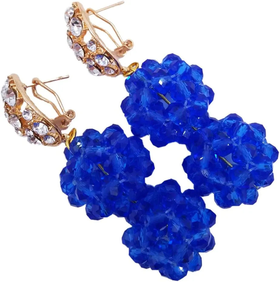 African Jewelry Sets for Women Nigerian Beads Jewelry Set Bridal and Earrings