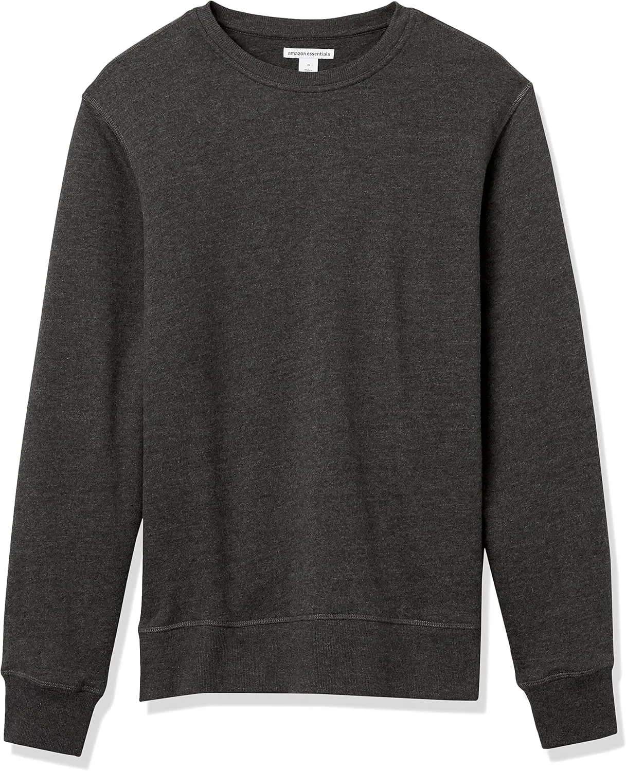 Amazon Essentials Men's Fleece Crewneck Sweatshirt (Available in Big & Tall)