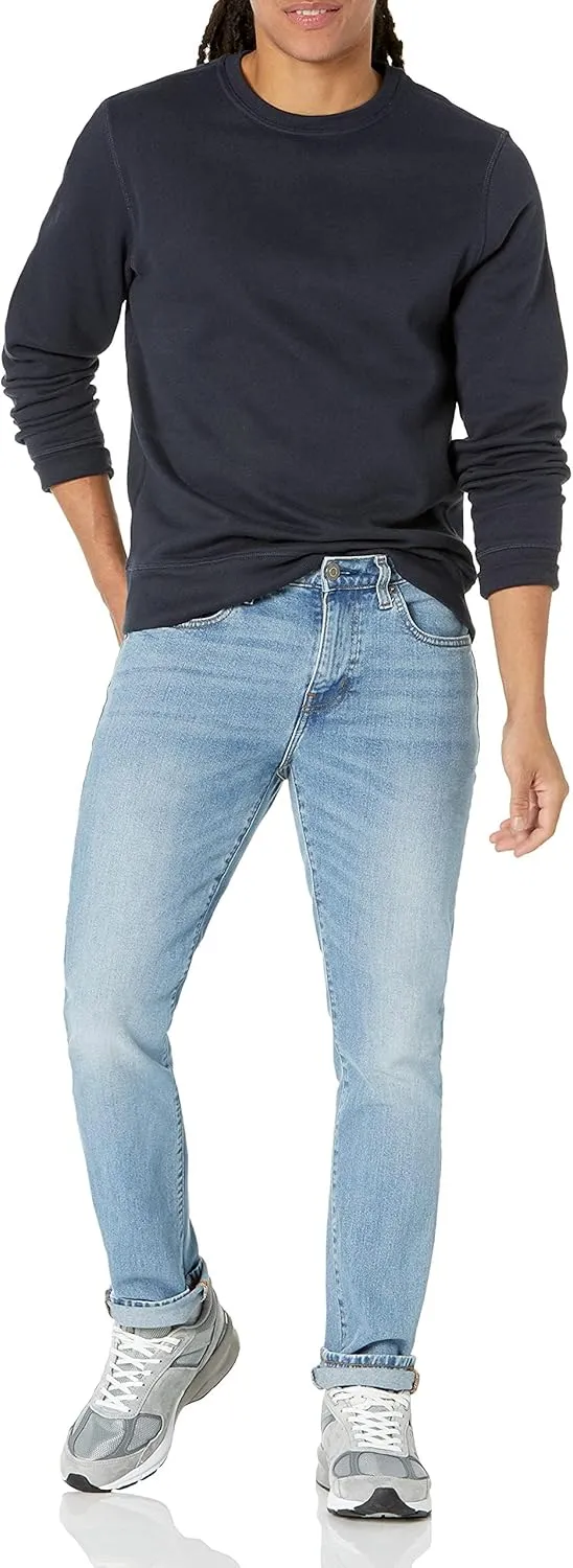 Amazon Essentials Men's Fleece Crewneck Sweatshirt (Available in Big & Tall)