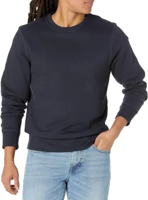 Amazon Essentials Men's Fleece Crewneck Sweatshirt (Available in Big & Tall)