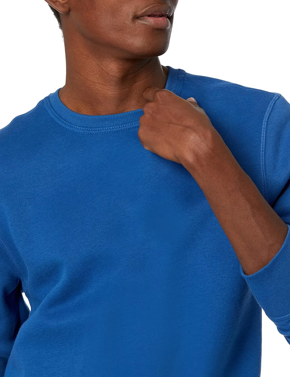 Amazon Essentials Men's Fleece Crewneck Sweatshirt (Available in Big & Tall)