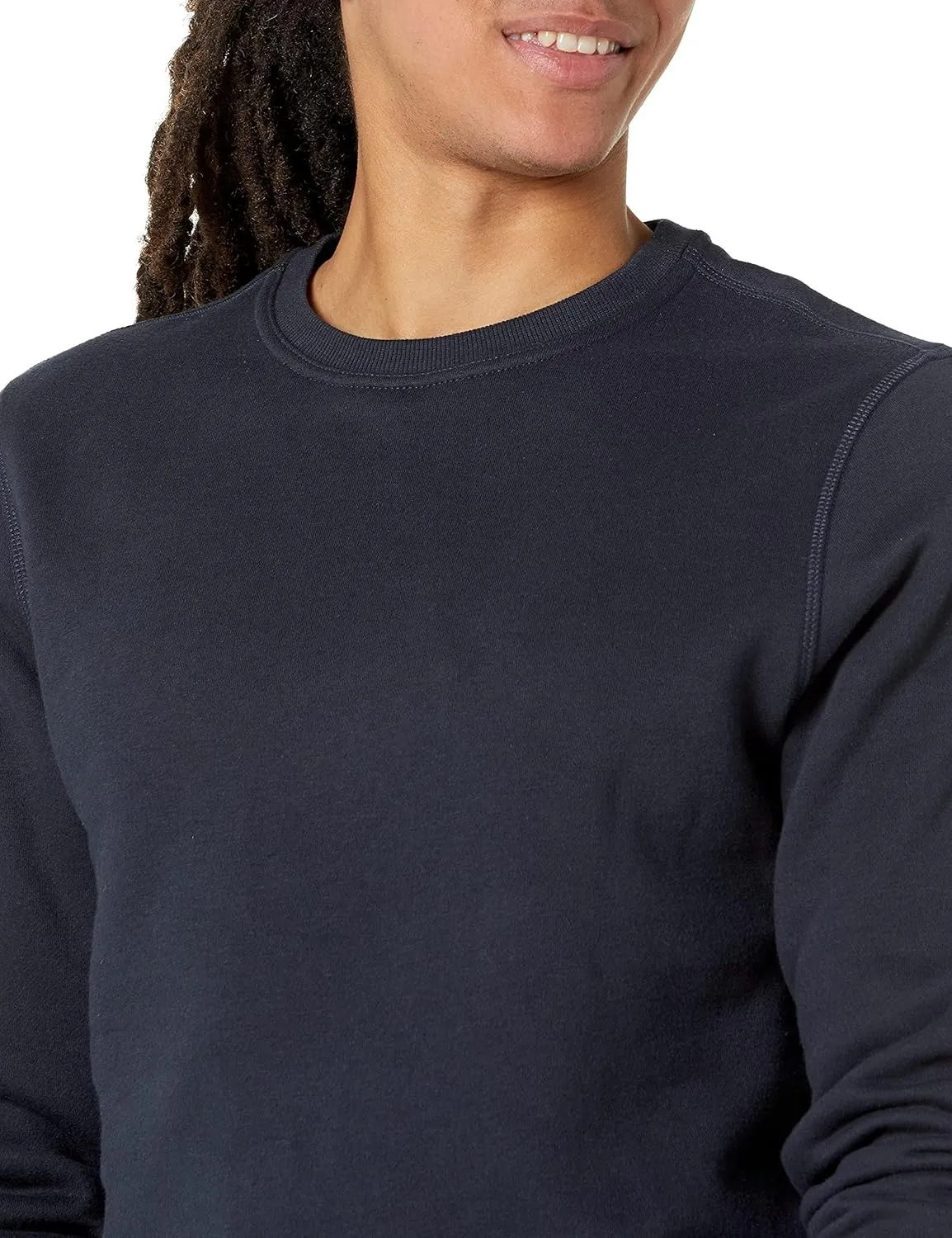 Amazon Essentials Men's Fleece Crewneck Sweatshirt (Available in Big & Tall)