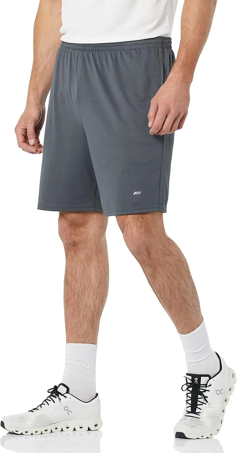 Amazon Essentials Men's Performance Tech Loose-Fit Shorts (Available in Big & Tall), Pack of 2