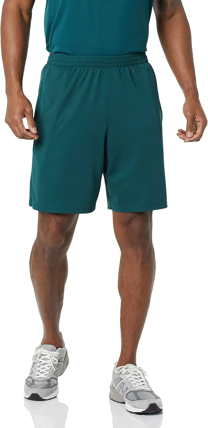 Amazon Essentials Men's Performance Tech Loose-Fit Shorts (Available in Big & Tall), Pack of 2