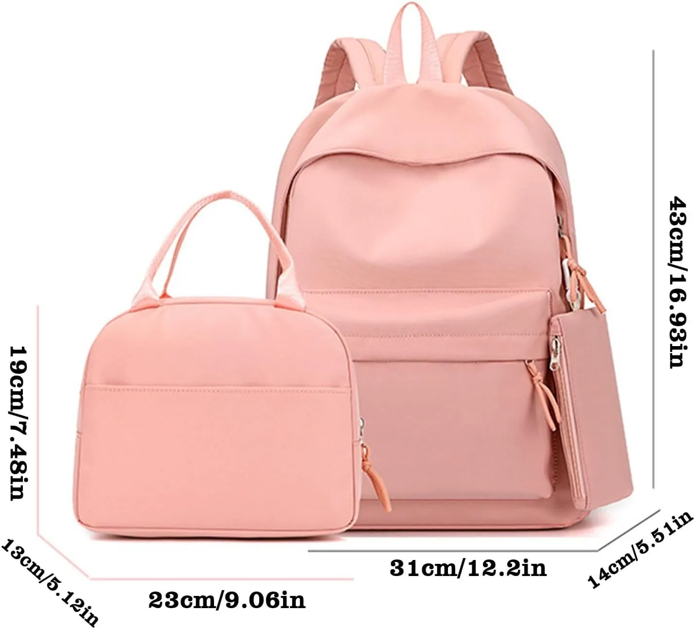 Anti Theft Backpack with Secured Zipper Soft Rucksack Ladies Shoulder Bags Medium Zipper Animal Print Rucksack(One Size)