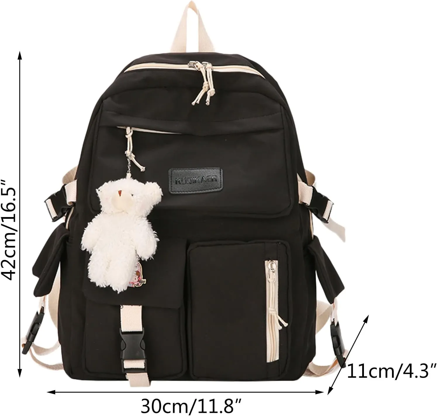 Anti Theft Backpack with Secured Zipper Waterproof Stylish Daypack Purses Shoulder Bags Back Pack Purses Women(One Size)