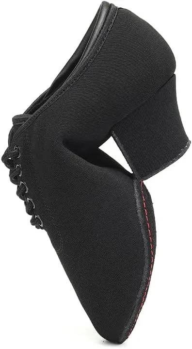 AOQUNFS Women Latin Dance Shoes Lace-up Ballroom Salsa Practice Dancing Shoes,RBNJB