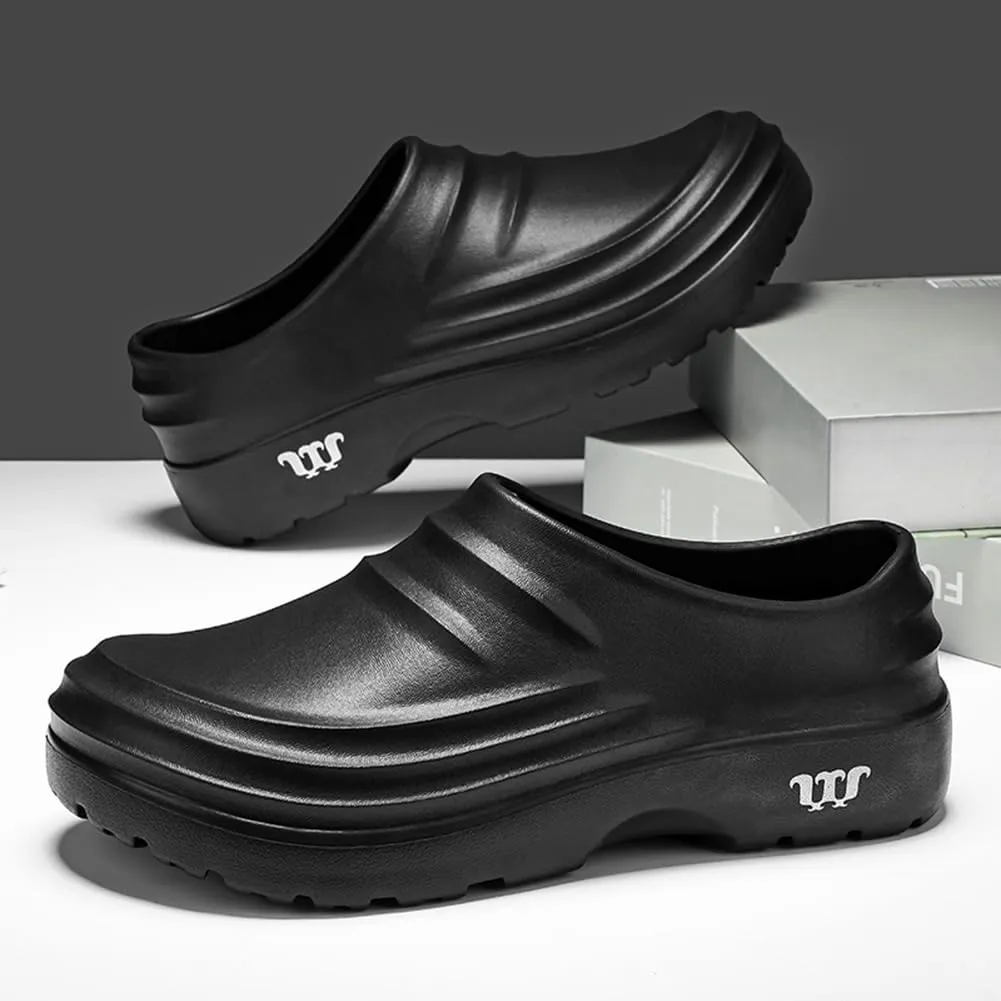 Armadillo Chef Shoes Men Women Chef Shoes for Women Men Slip On Chef Clogs for Men Slip Resistant Waterproof Work Shoes Lightweight Kitchen Nurse Shoes