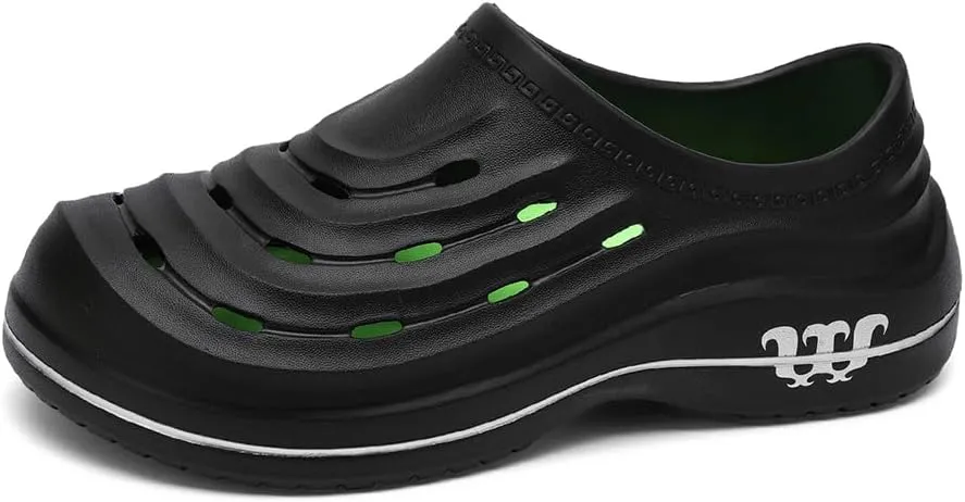 Armadillo Chef Shoes Men Women Chef Shoes for Women Men Slip On Chef Clogs for Men Slip Resistant Waterproof Work Shoes Lightweight Kitchen Nurse Shoes