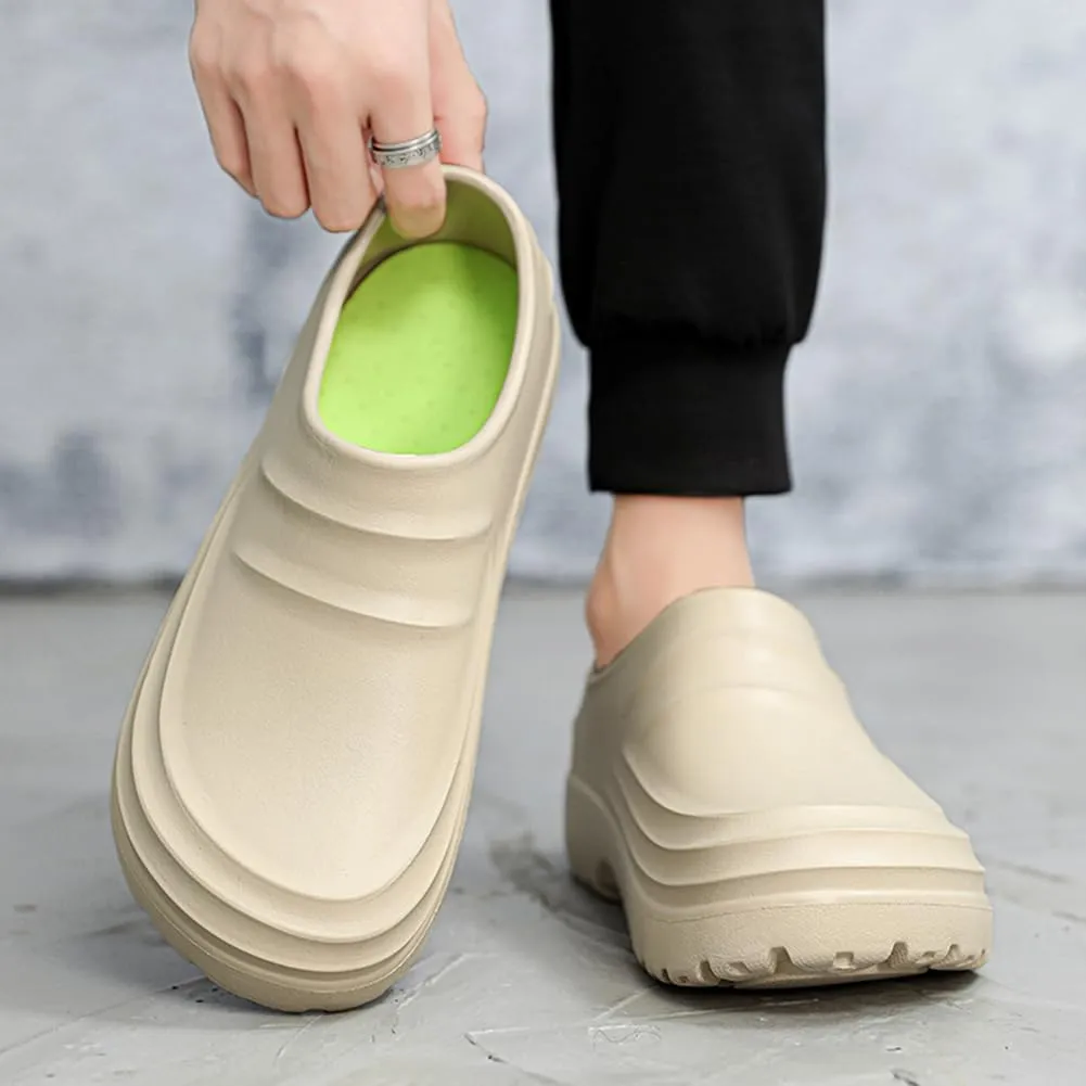 Armadillo Chef Shoes Men Women Chef Shoes for Women Men Slip On Chef Clogs for Men Slip Resistant Waterproof Work Shoes Lightweight Kitchen Nurse Shoes