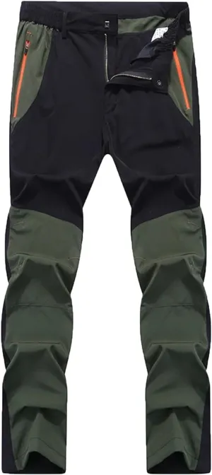 Assault Pants for Men Outdoor Fashion Color Contrast Plush Thickened Cycling Climbing Trousers Sport Sweatpants
