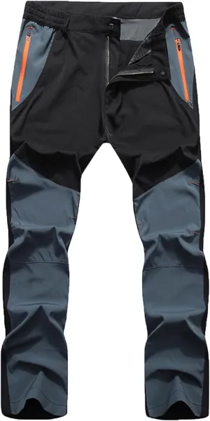 Assault Pants for Men Outdoor Fashion Color Contrast Plush Thickened Cycling Climbing Trousers Sport Sweatpants
