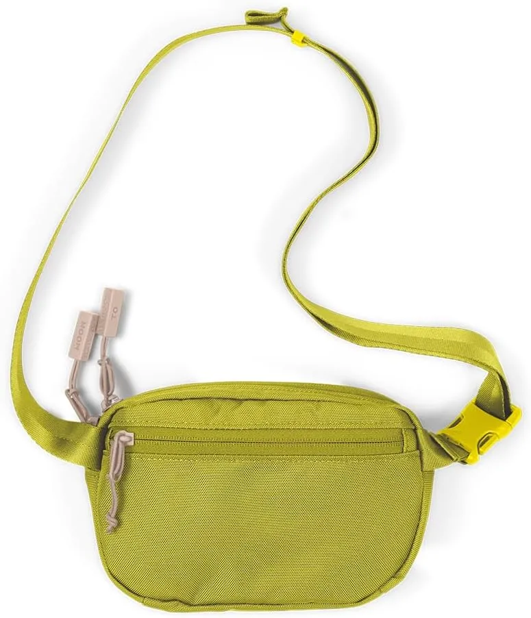 Baboon to the Moon Fanny Pack - Trendy, Compact, Water-Repellent Waist Bag in Multiple Colors and Sizes for Men and Women (Citronelle, Mini (1.5L))