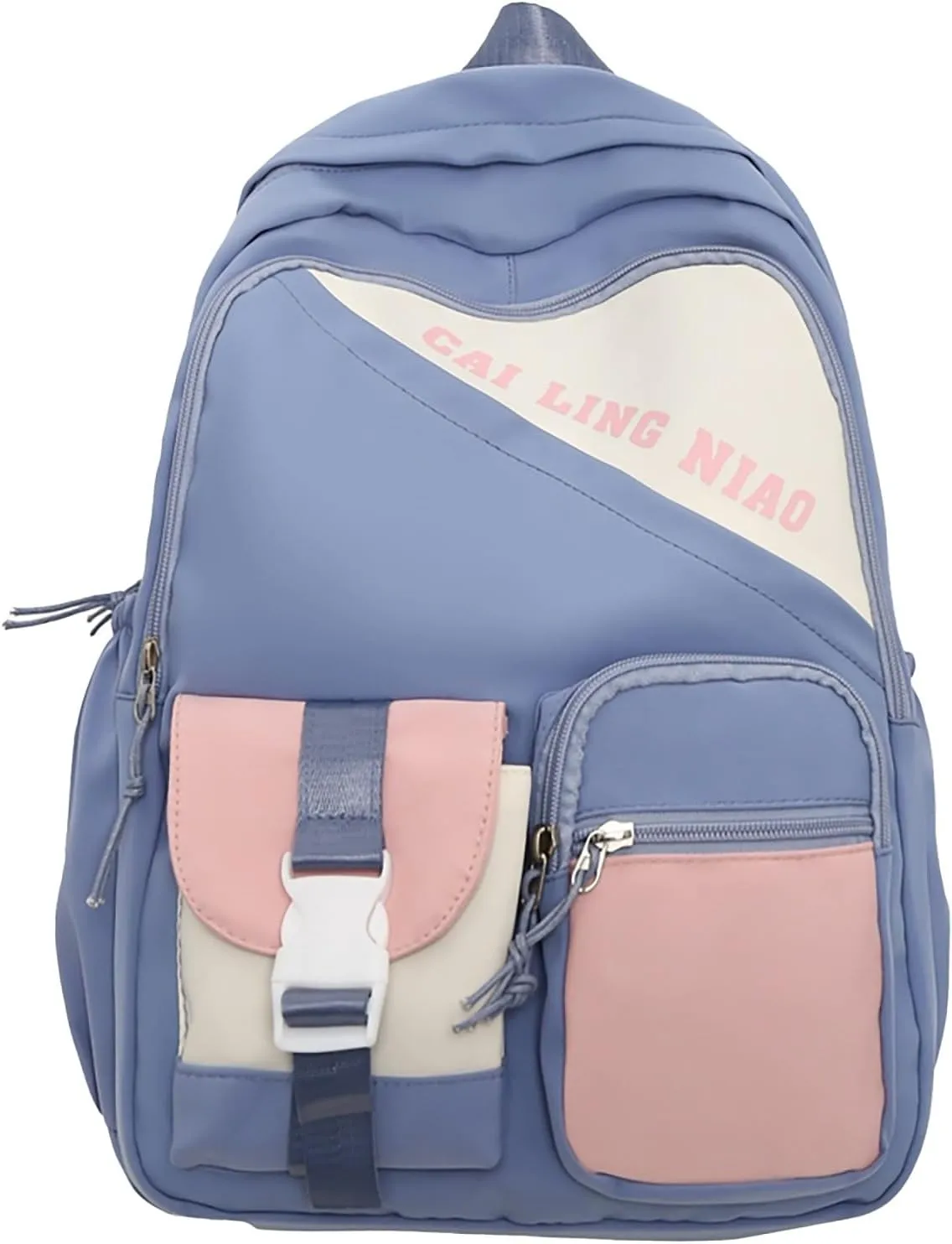 Backpack Purse for Women Medium Size Cute Bookbags for College School Travel Fashion Bags for Travel Work Gift(Blue)