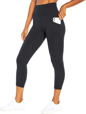 Balance Collection Women's Crescent Tummy Control Pocket Legging