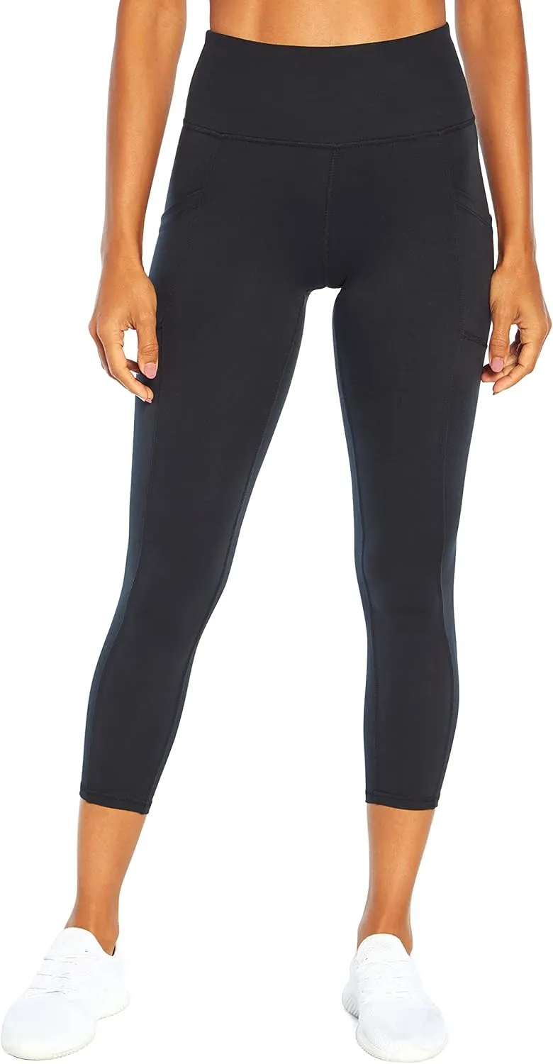 Balance Collection Women's Crescent Tummy Control Pocket Legging