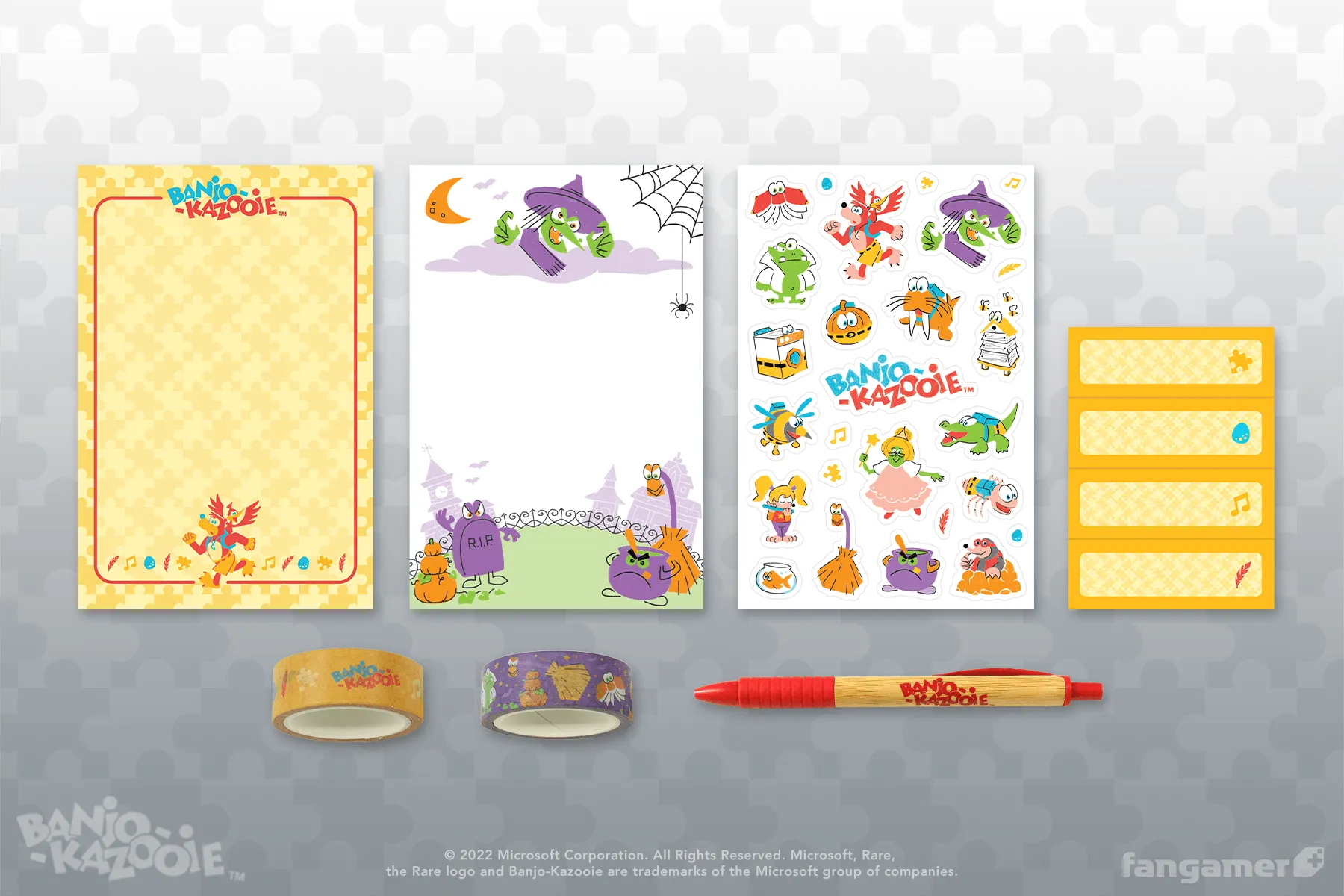 Banjo-Kazooie Stationery Set