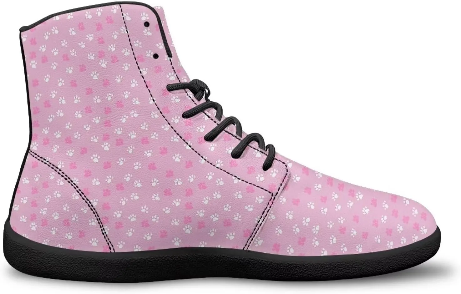 Barefoot Shoes for Women Comfortable High Top Anti-Skid Wide Toe Box Tennis Shoes Waterproof Zero Drop Minimalist Sport Hiking Sneakers for Women US 6-13.5