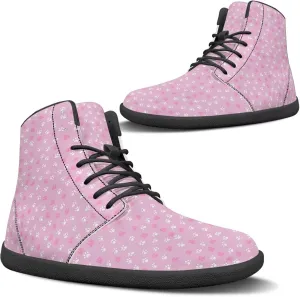 Barefoot Shoes for Women Comfortable High Top Anti-Skid Wide Toe Box Tennis Shoes Waterproof Zero Drop Minimalist Sport Hiking Sneakers for Women US 6-13.5