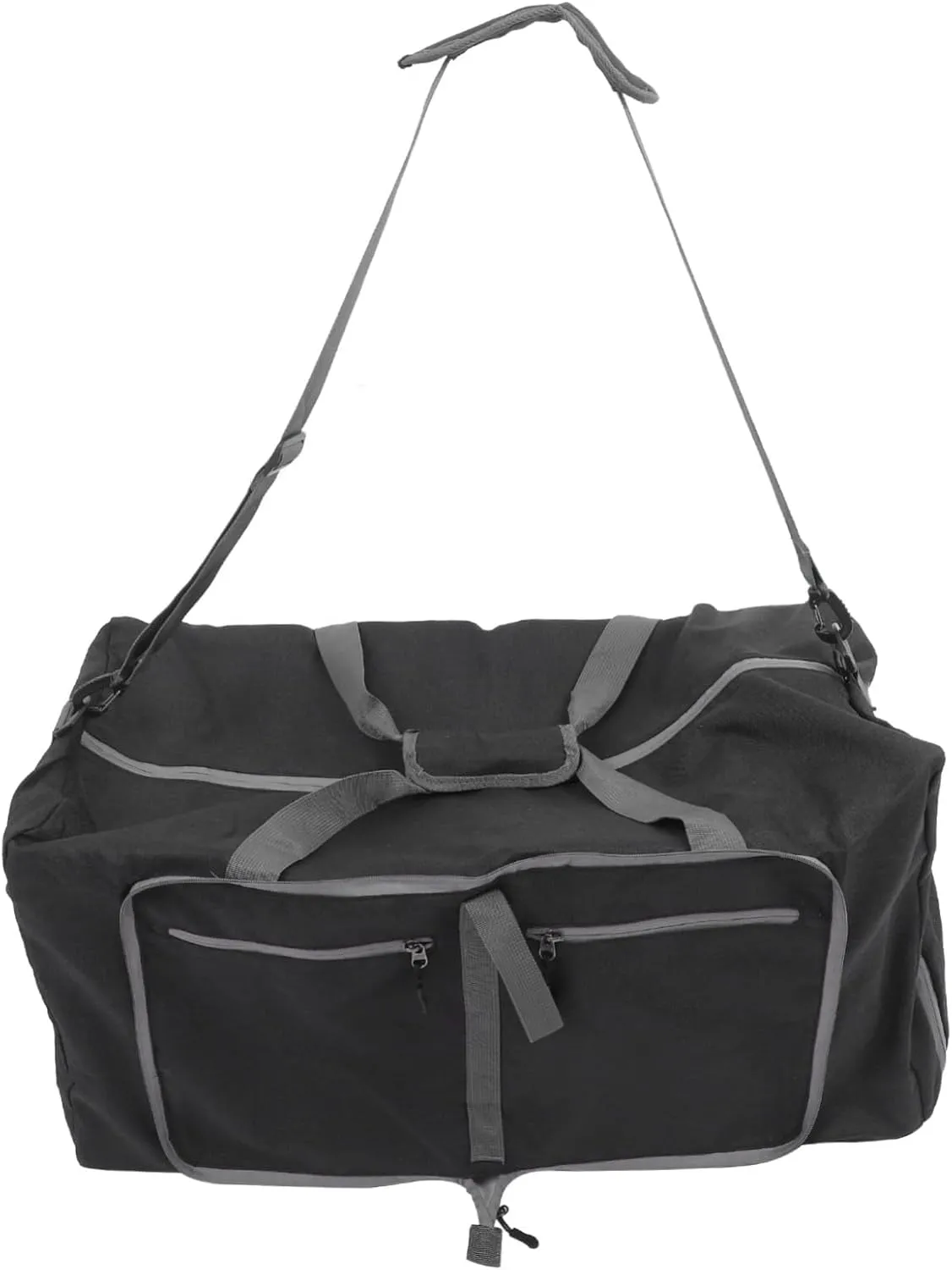 Beaupretty Travel Duffel Bag Foldable Heavy Duty Overnight Bag with Shoulder Strap Capacity Versatile Gym Sports Use Compact Storage for Weekend Trips Airline Luggage