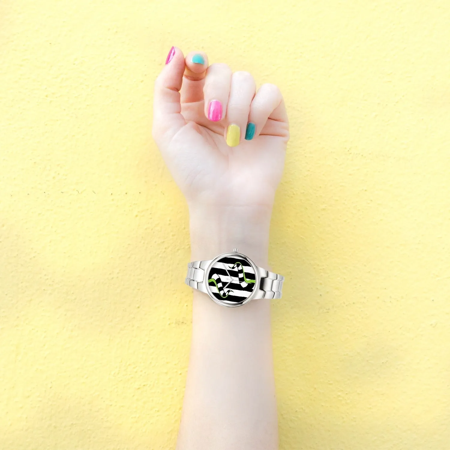 Beetlejuice & Sandworm Stainless Steel Quartz Watch | 33mm