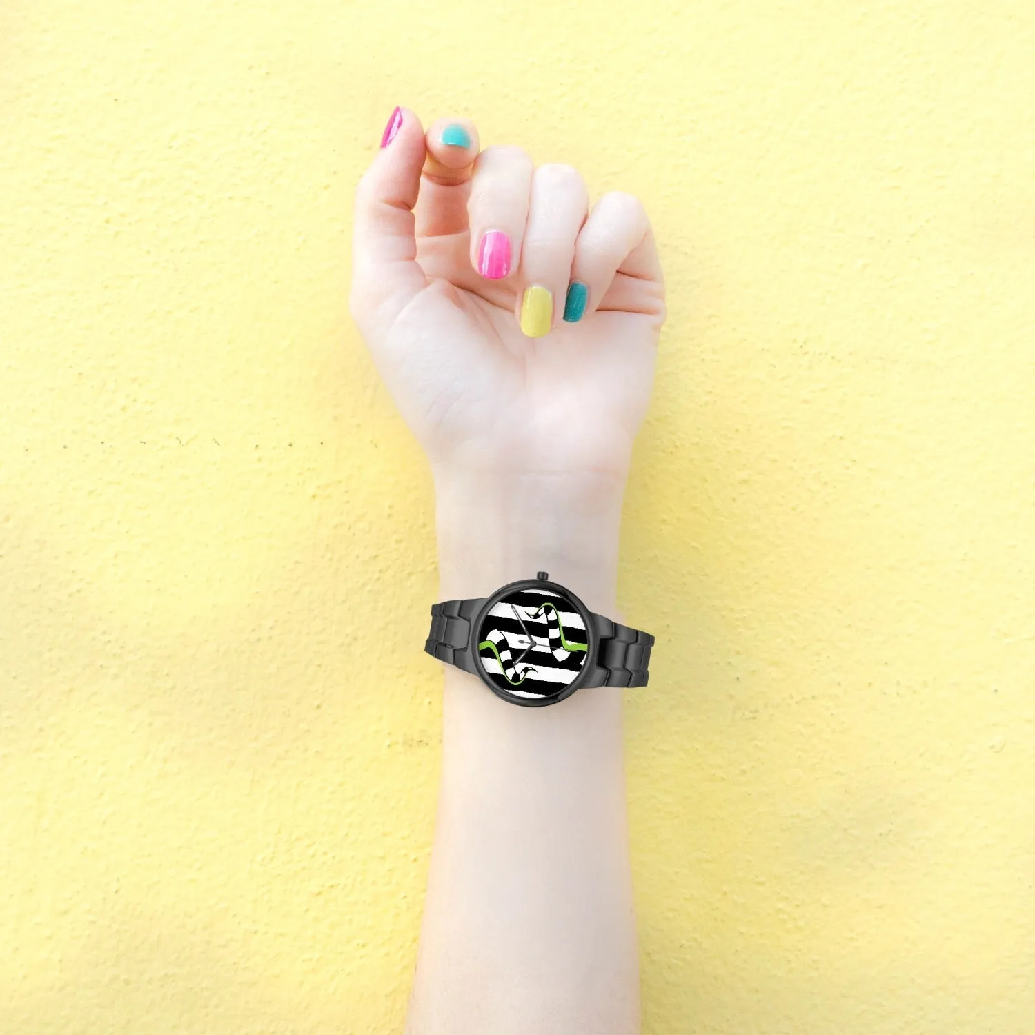 Beetlejuice & Sandworm Stainless Steel Quartz Watch | 33mm