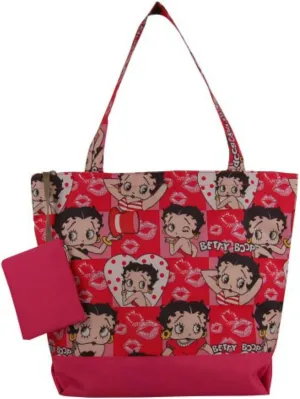 Betty Boop Women's Tote or Duffle Bag Fashion Shoulder or Crossbody Duffle Weekender Bag