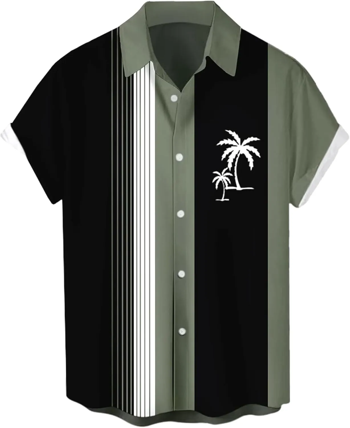 Big and Tall Shirts Men Hawaiian Shirts Short Sleeve Outdoor Activities Tees Mens Vacation Shirts