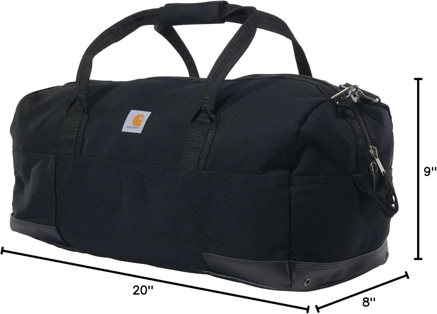 Carhartt Classic Duffels, Heavy-Duty Bag for Jobsite, Gym and Travel