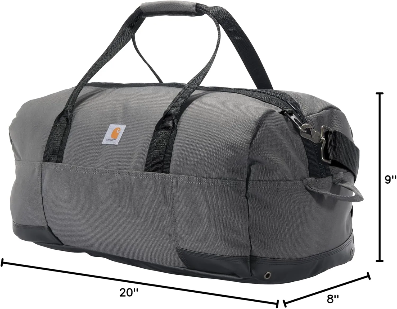 Carhartt Classic Duffels, Heavy-Duty Bag for Jobsite, Gym and Travel