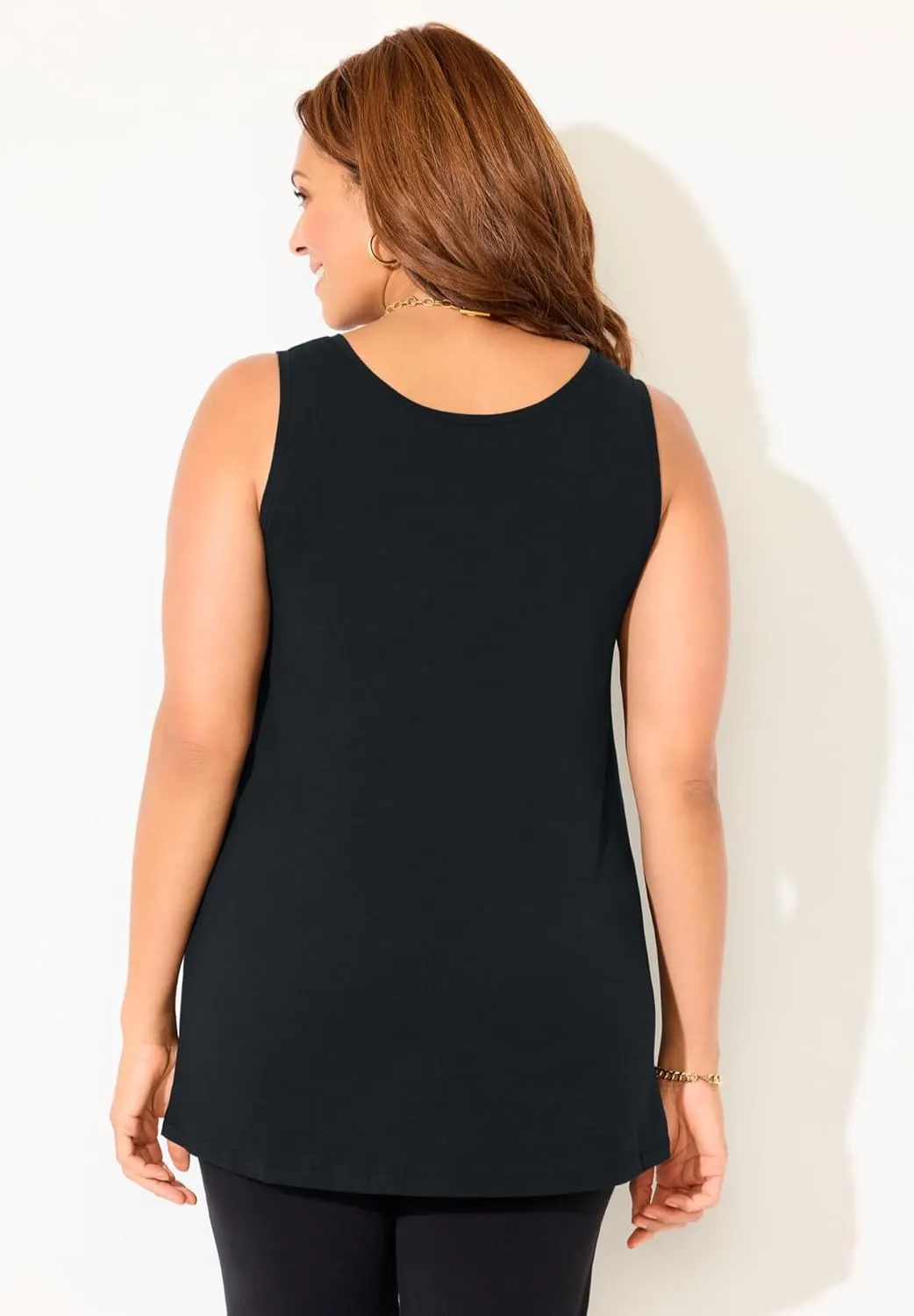 Catherines Women's Plus Size Suprema Studio Reversible Tank