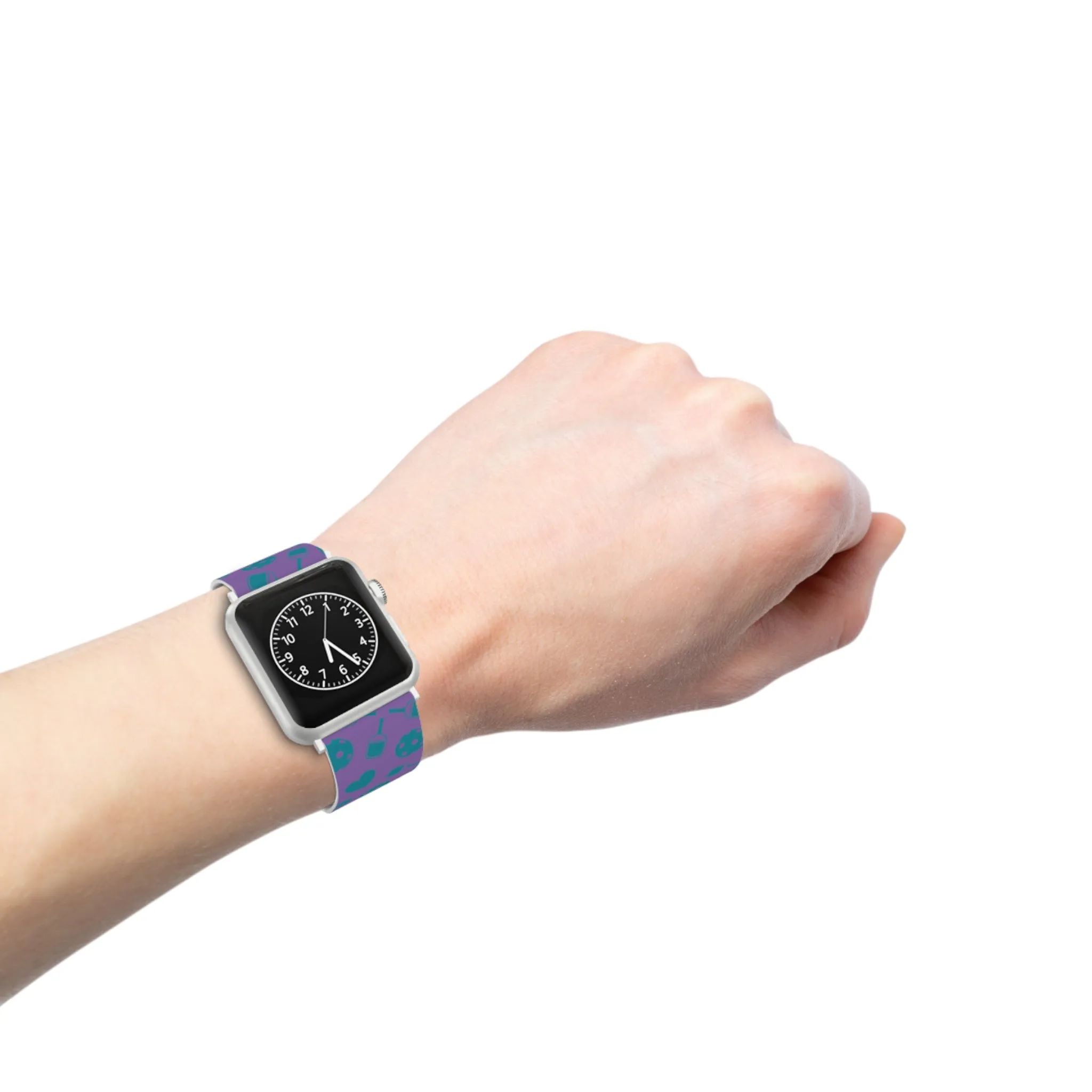 Copy of pickle ball pattern, Watch Band for Apple Watch, pickleball, pickle ball, gamer, tennis, ping pong, sports, watch band,