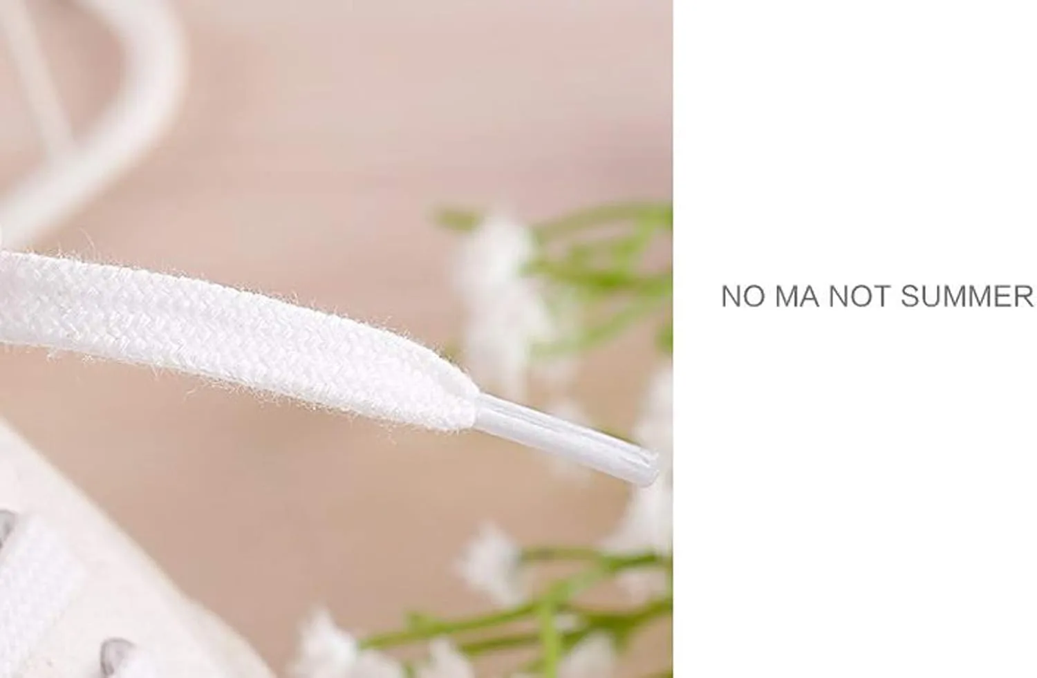 Cotton Flat Shoe Laces for Sneakers Boots Sports Athletic Canvas Shoes Thick Strings