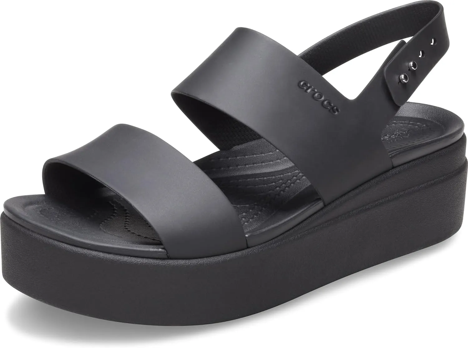 Crocs Womens Brooklyn Low Wedges, Platform Sandals