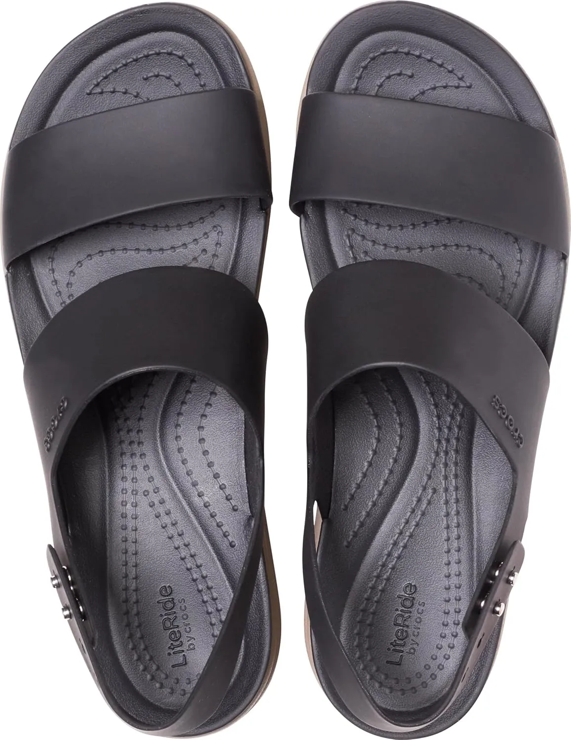 Crocs Womens Brooklyn Low Wedges, Platform Sandals